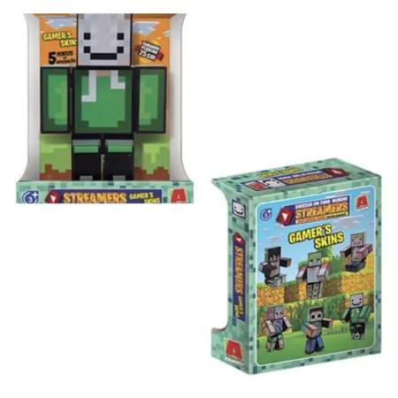 Boneco Geleia Minecraft Streamers 35 Cm Jogo Lançamento 2023 - COSMOKIDS -  Boneco Minecraft - Magazine Luiza