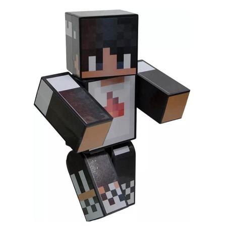 Imagem de Boneco Minecraft Streamers Sapnapy 35 Cm Algazarra 3.03.1201