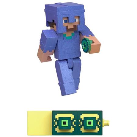 Boneco Minecraft Vanilla 8 Cm Monte o Portal GTP08 Mattel - Boneco Minecraft  - Magazine Luiza