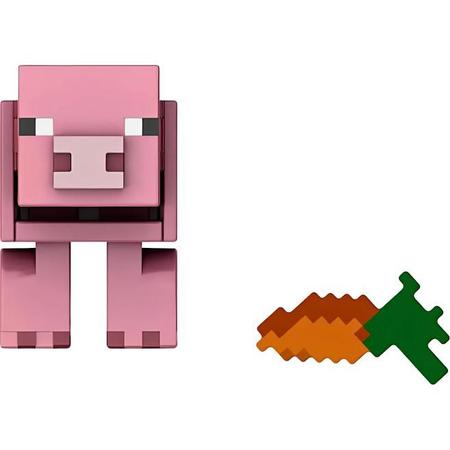 Boneco do minecraft plastico