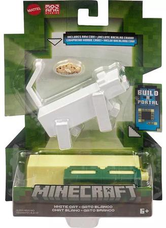 Boneco Minecraft Vanilla 8 Cm Monte o Portal GTP08 Mattel - Boneco Minecraft  - Magazine Luiza