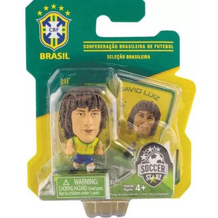 Brinquedo. Miniatura Soccer Starz. Seleção Brasileira