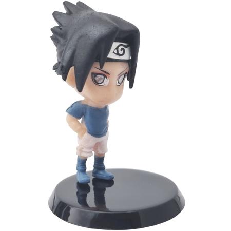 Boneco Miniatura Com Base Coleção Naruto Brinquedo Criança Pvc Sasuke Uchiha  I - SSF Collection - Colecionáveis - Magazine Luiza