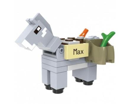 Imagem de Boneco Minifigure Blocos De Montar Minecraft Horse