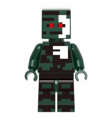 Boneco Minifigure Blocos De Montar Minecraft Skin Camuflado - Mega Block  Toys - Brinquedos de Montar e Desmontar - Magazine Luiza