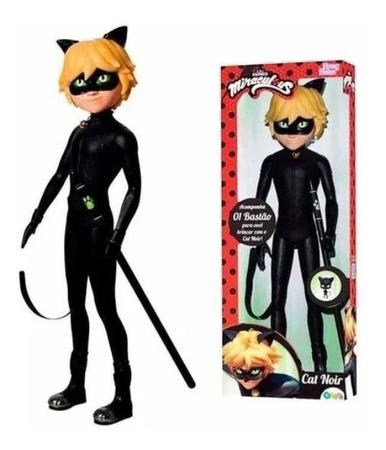 Boneco Miraculous Cat Noir - Baby Brink - Bonecos - Magazine Luiza