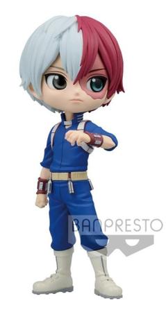 Imagem de Boneco My Hero Academia Shoto Todoroki Q Posket Bandai Banpresto