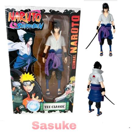 Boneco Naruto Shippudem Sasuke Uchiha Clássico Colecionável - Colecionáveis  - Magazine Luiza