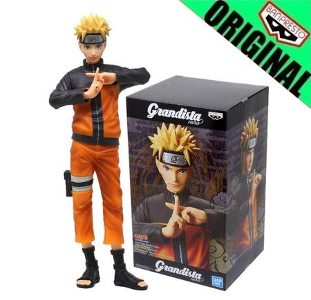 FIGURE NARUTO SHIPPUDEN - NARUTO UZUMAKI - GRANDISTA NERO