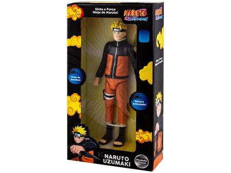 Boneco Naruto Uzumaki Naruto Shippuden Articulado 24cm Elka