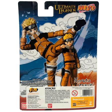 Boneco Ultimate Legends Naruto Uzumaki - Fun F0075-8 - Xickos