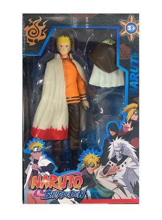 Boneco Colecionável Articulado - Naruto Shippuden - Naruto Uzumaki