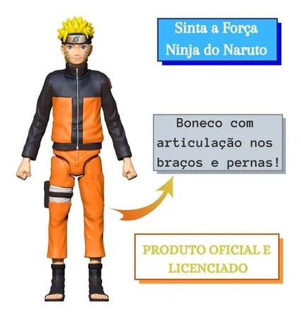 Boneco Naruto Uzumaki Naruto Shippuden Articulado 24cm Elka