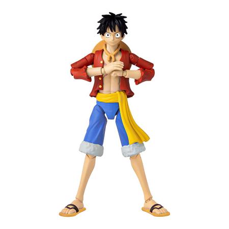 Conjunto de Bonecos One Piece: Luffy, Ace e Sanji - Aventuras Épicas d