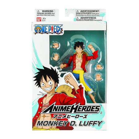 Conjunto de Bonecos One Piece: Luffy, Ace e Sanji - Aventuras Épicas d