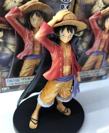 Boneco one piece - luffy - the grandline men saga de wano - bandai