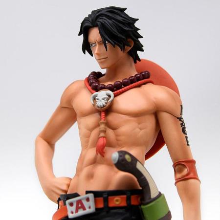 Portgas D Ace Irmão De Luffy Figure Action One Piece Miniatura