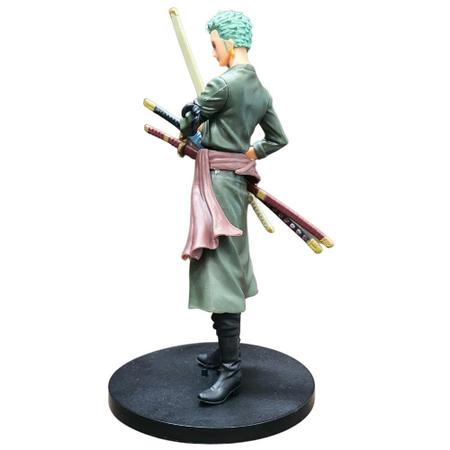 Imagem de Boneco One Piece - Roronoa Zoro - Action Figure 18cm