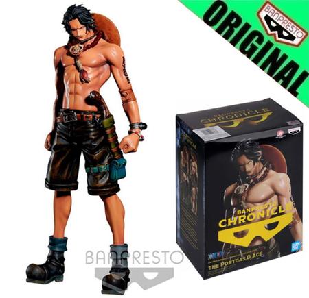 Boneco One Piece The Portgas. D. Ace Chronicle Master Stars Piece Bandai  Banpresto Original - Bandai Branpresto - Colecionáveis - Magazine Luiza