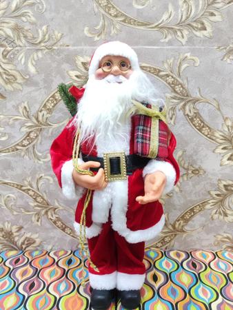 Imagem de Boneco Papai Noel 45 cm Enfeite Decoração Natal 1 Und- Global