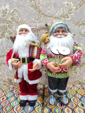 Imagem de Boneco Papai Noel 45 cm Enfeite Decoração Natal 1 Und- Global