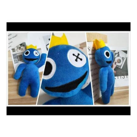 Personagem Blue Azul Babão Rainbow Friends Pelúcia