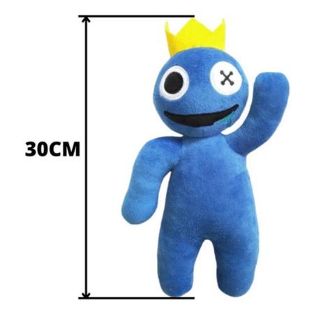 LANÇAMENTO Roblox Rainbow Friends Roblox Babão Pelúcia 40CM Azul Brinquedo  Game Toy Cartoon Desenho Animado - Escorrega o Preço