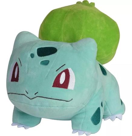 Imagem de Boneco Pelucia Bulbasaur Pokémon 18cm Antialérgico