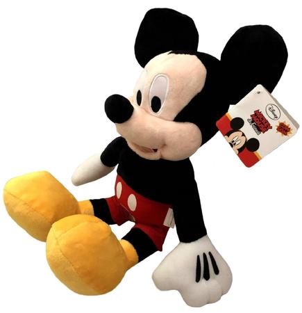 Imagem de Boneco Pelúcia G Disney Mickey Mouse Com Som Fala - Multikids