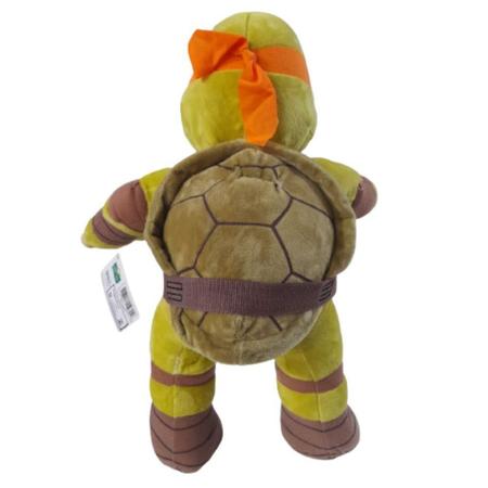 Boneco Pelúcia Grande Tartarugas Ninja Donatello 45cm