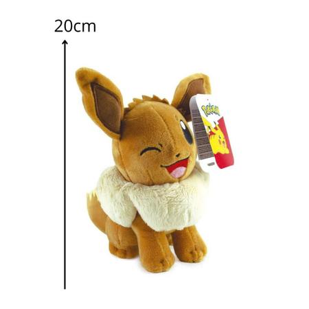 Pelucias Do Pokemon Eevee e Jolteon Evolução 20cm Sunny 3545 - Sunny  Brinquedos - Bonecos - Magazine Luiza