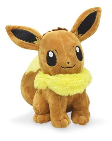 Pelúcia Pokémon - Eevee (20 cm) Jazwares - Pelúcia - Magazine Luiza