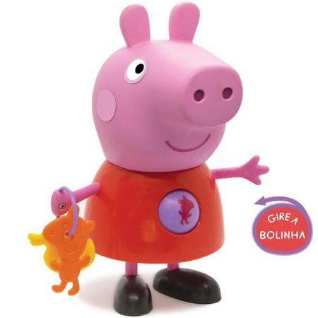 Imagem de Boneco Peppa com Atividades Peppa Pig - Elka