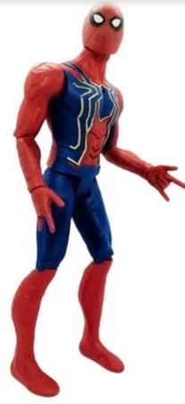 Imagem de Boneco personagem homem aranha Marvel super heróis