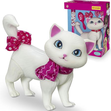 Boneco Pet da Barbie Blissa Care Gatinha Brinquedo com 3 Acessórios +3 anos  Pupee - Baby&Kids