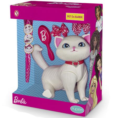 Boneco Pet da Barbie Blissa Care Gatinha Brinquedo com 3 Acessórios +3 anos  Pupee - Baby&Kids