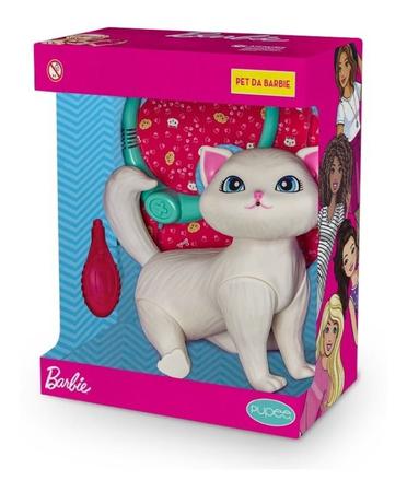 Boneco Pet da Barbie Blissa Care Gatinha Brinquedo com 3 Acessórios +3 anos  Pupee - Baby&Kids