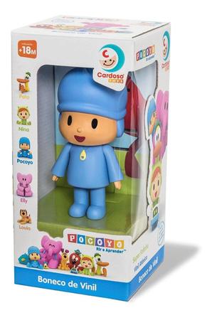 Boneco Pocoyo De Vinil Macio Desenho Infantil - Cardoso - Boneco