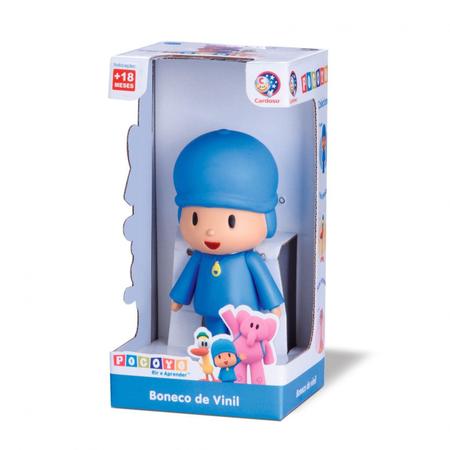 Imagem de Boneco Pocoyo de Vinil Turma do Pocoyo Cardoso