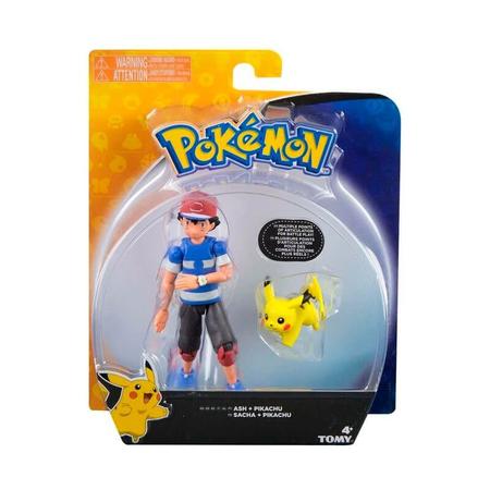 Boneco Pokémon Pikachu Articulado Brinquedo Action Figure no Shoptime