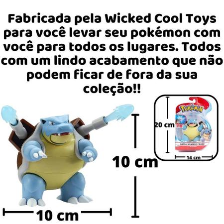 Compre Boneco Pokémon Blastoise - Sunny Brinquedos aqui na Sunny Brinquedos.