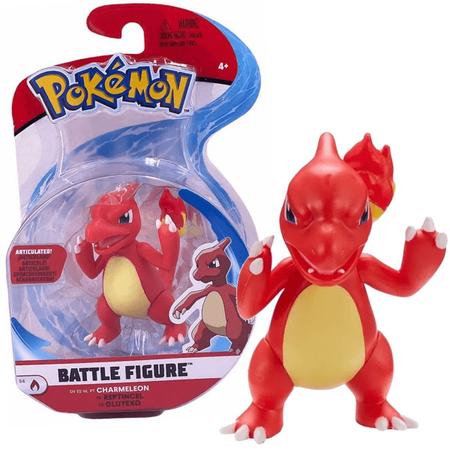 Boneco Pokémon - Charmeleon 07cm - Battle Figura - WCT Sunny - JP Toys -  Brinquedos e Actions Figures para todas as idades