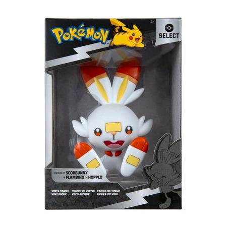 Pokemon - Figura De Vinyl Scorbunny W3 - 2770 - Sunny  -  Real Brinquedos