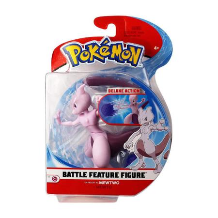 Boneco Pokemon MewTwo 10cm Battle Figura WCT Sunny 2602 - Sunny