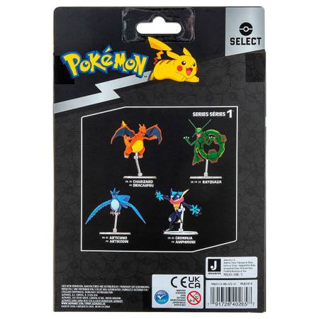 Brinquedo Boneco Pokemon Select Rayquaza Articulado 2673