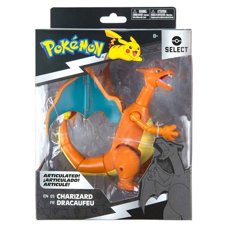 Boneco Pokémon Super Articulado - Select - 15cm - Charizard