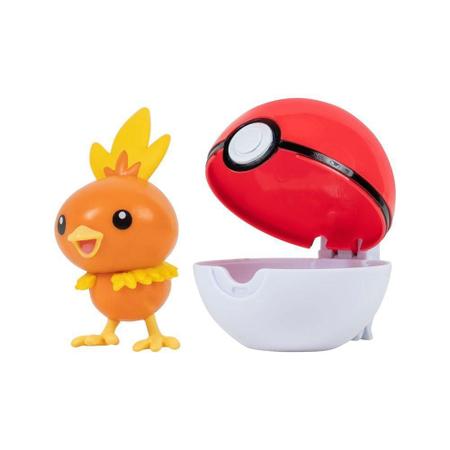 Boneco Pokemon Vulpix e Pokebola - 2606 sunny brinquedos em