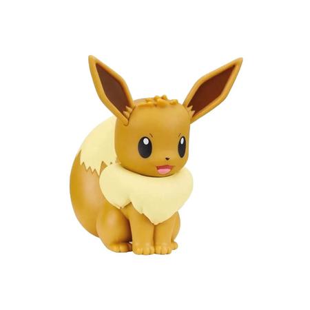 Figura Pokémon Xícara Original Bandai Conjunto Pikachu Eevee