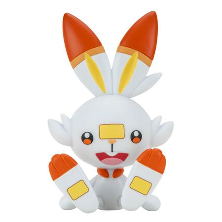 Boneco Pokemon Vinil Scorbunny - Select - Sunny