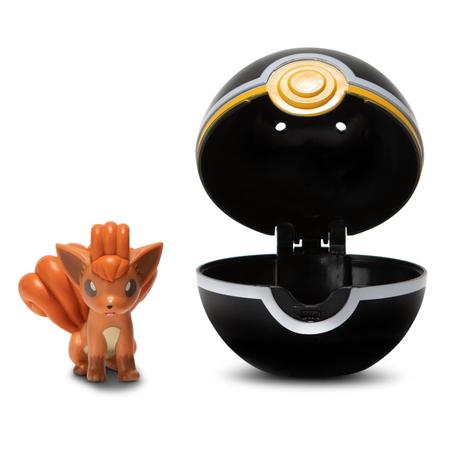 Boneco - Pokemon - Vulpix e Pokebola - 2606 SUNNY BRINQUEDOS